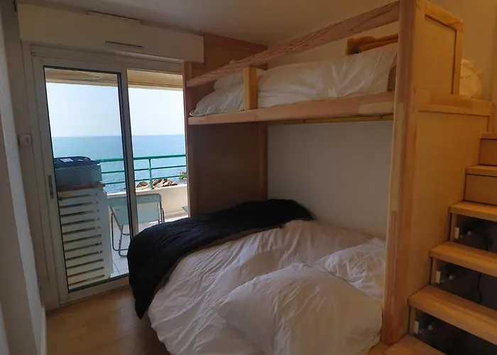 Face Mer, Terrasse 11m², Clim, Garage, Classe 3☆ - Fr-1-472a-286 塞特港